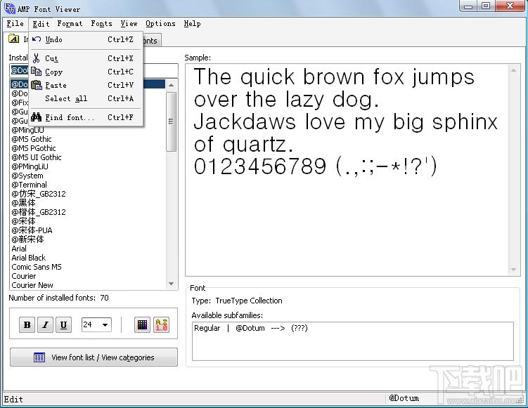 AMP Font Viewer,AMP Font Viewer下载