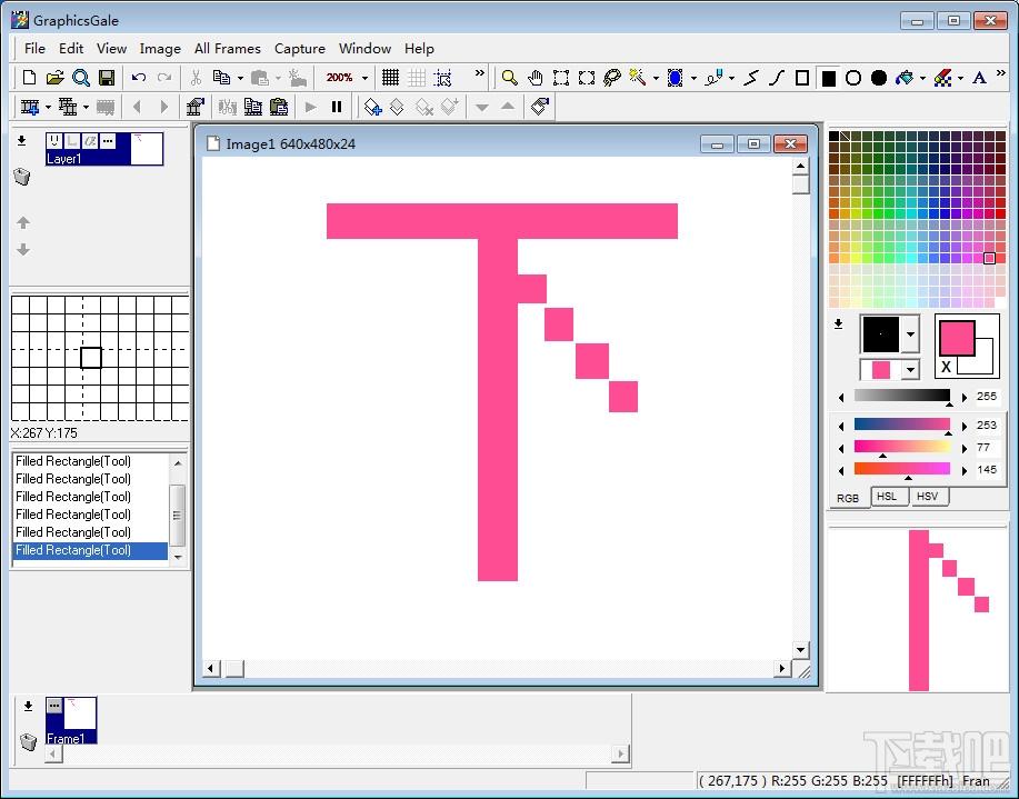 GraphicsGale,GraphicsGale下载,动画制作,动画